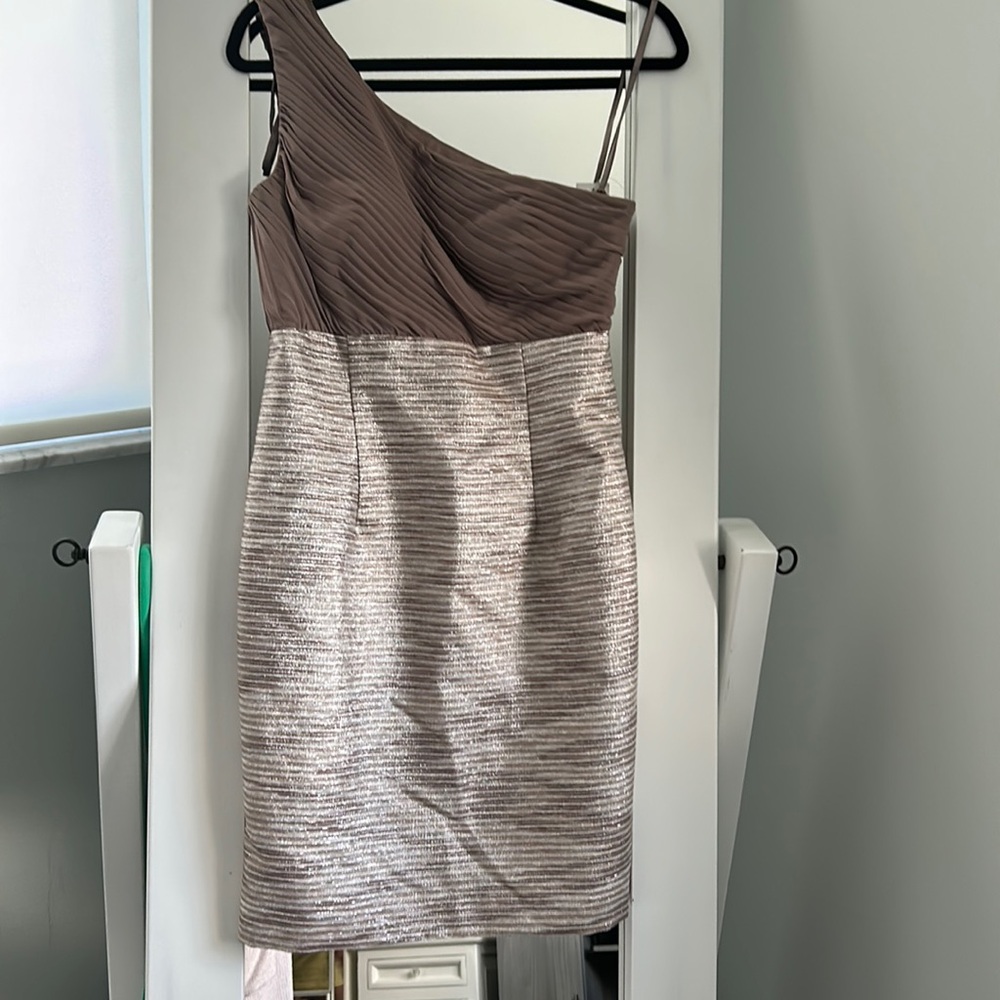 Eliza j New York taupe dress